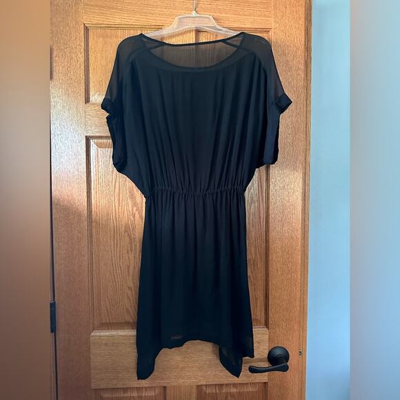 Express Brand Dress Size Small Black Rayon/polyester - Picture 6 of 9